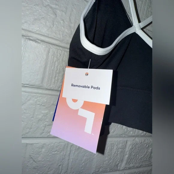 NWT JOYLAB Women's V-Neck Strappy Sports Bra Sz XL ✨ - Picture 4 of 5